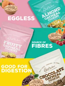 Oatmeal Cookies 3.53 oz (100 gm) - Classic Oatmeal Cookie Flavor with No Artificial Ingredients