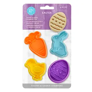 Easter Pastry & Cookie Stamper 4 Piece Set Easter Pastry & Cookie Stamper 4 Piece Set