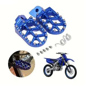Dirt Bike Footpegs Footrest Foot Pegs Foot Pedals Rests for Yamaha YZ65 2018-2023 YZ85 2002-2023 YZ125 1997-2023 YZ250 1998-2023 YZ250F 2001-2023 WR250F 2001-2023 YZ450F 2003-2022 YZ250X 2016-2023