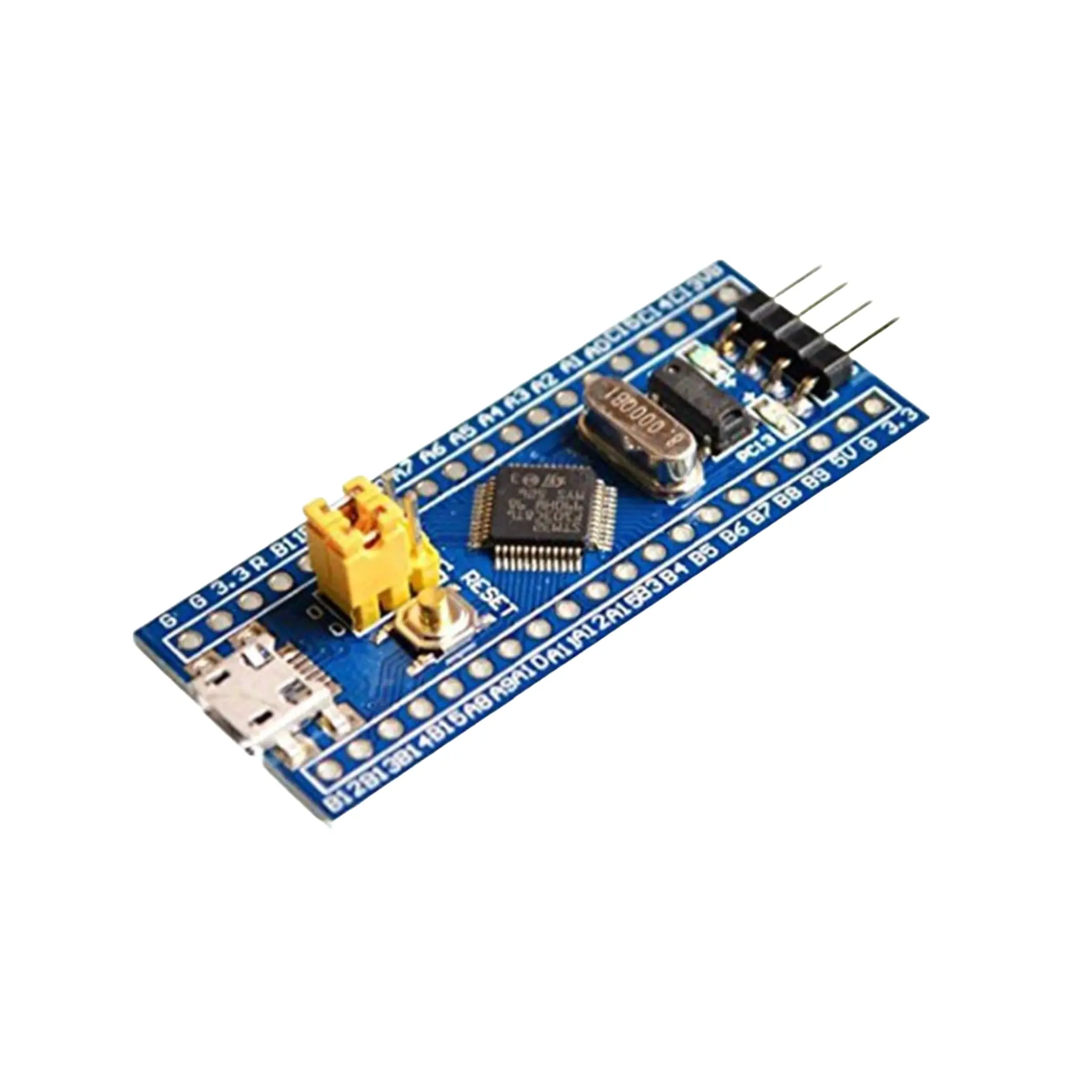 ST SHILLEHTEK Unsoldered STM32F103C8T6 Blue Pill ARM Cortex-M3 Development Board - Affordable, GPIO Rich Arm Board with Serial Interfaces, Timers for Motor Control, Compact Data Logging & Embedded Prototyping