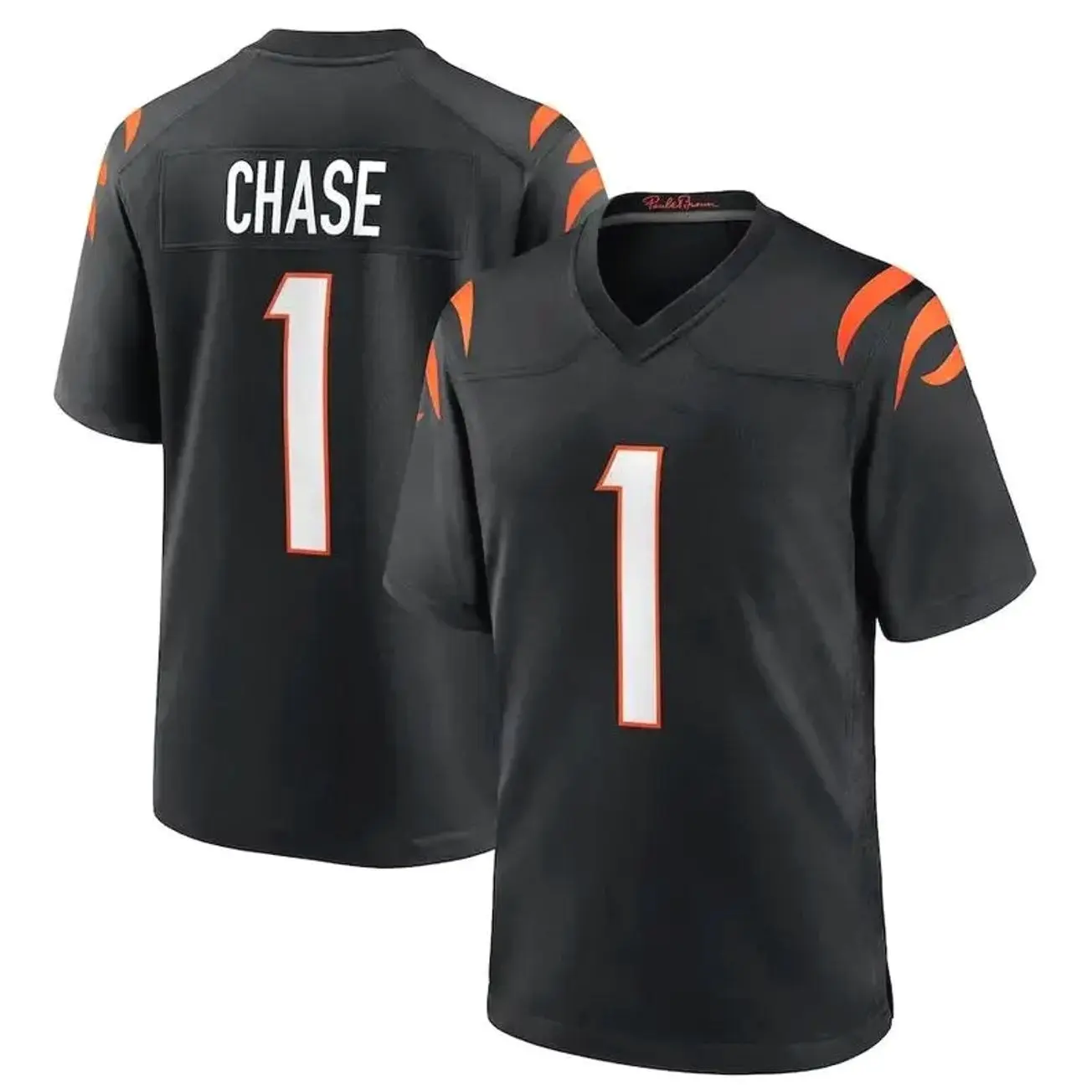 Full Print Chase #1 Black Jersey Shirt, America Football Jersey, Sport Clothing, Football Uniform, Jersey For Football Fans, Gift for him