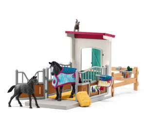 Schleich Horse Club: Horse Box With Mare & Foal