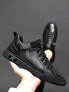 Men's Fashionable Lace Up Front Low Top Sneakers, Casual Comfortable Sports Shoes for Outdoor Activities, Male All-match Round Toe Shoes for Daily Wear, Closed