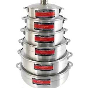 6 pc cooking pot sets