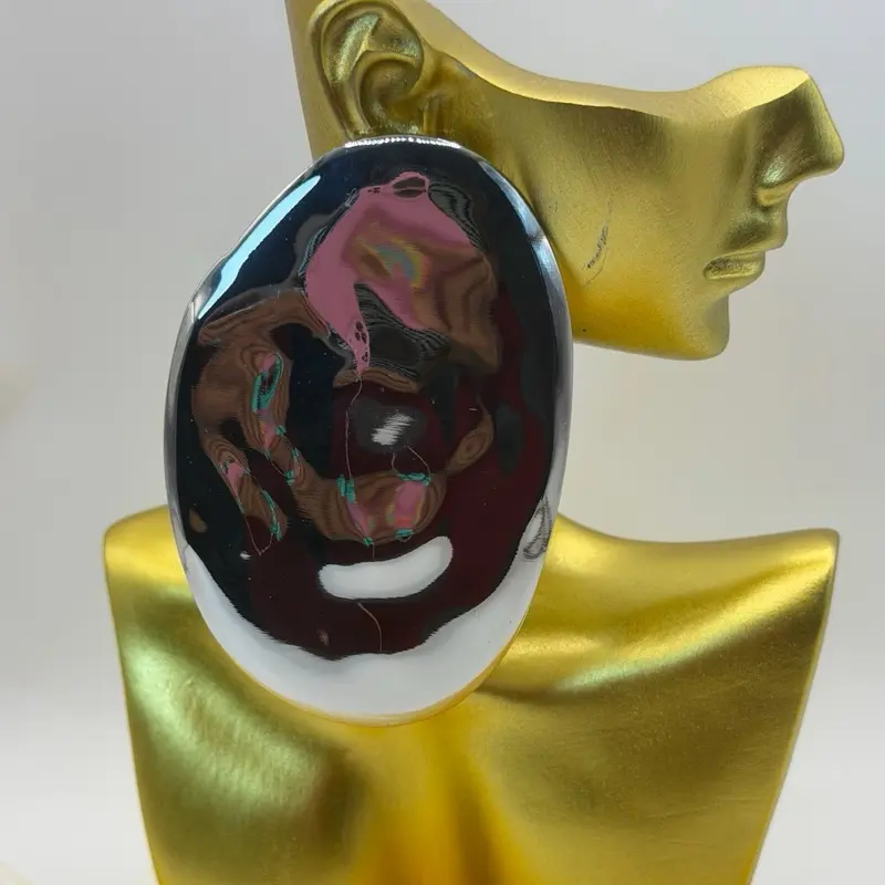 Beast Mode Large Oval Earrings ~S