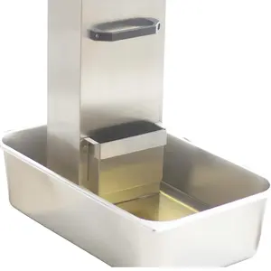 304 Stainless Steel Automatic Commercial Eletectrical Deep Fryer Cooking Oil Filter Against Food Residues Carbonization Which Leads to Blackening for Fried Fhicken Fish French Fries Skewers