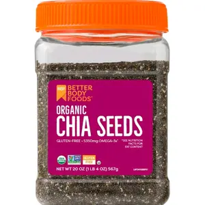 Better Body Foods Organic Chia Seeds with Omega-3
