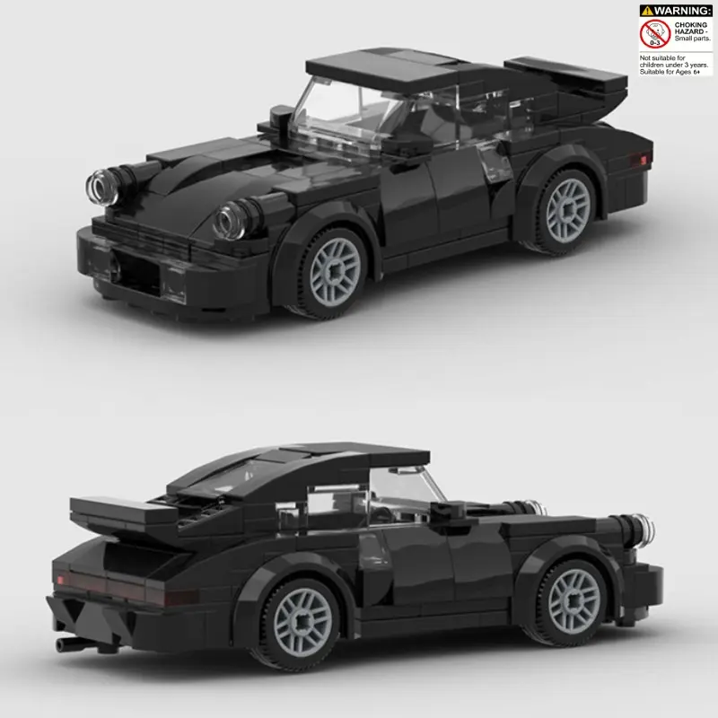 Classic Car Building Blocks, Assembled Building Blocks, Bricker Build Sets, 196pcs/set Creative Car Model Kit, Handicraft Ornament, DIY Assembly Car Model Kit, Birthday Gift for Friends