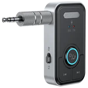 Pro Premium Bluetooth 5.3 Transmitter Receiver,2-in-1 Wireless Transmitter for TV/Headphones,Gym,Bluetooth Receiver for Car/Home Stereo
