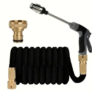 Magic Hose Garden Watering Set with Long Pole Spray Head, High Pressure Car Wash Gun, Gardening Sprinkler Tool, Irrigation Equipment