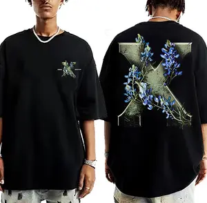 Women's Vintage Baggy Loose Oversize Round Neck BigXThaPlug Cotton T-Shirt - Southern Hip Hop Aesthetic, Streetwear Casual Print Top to27109