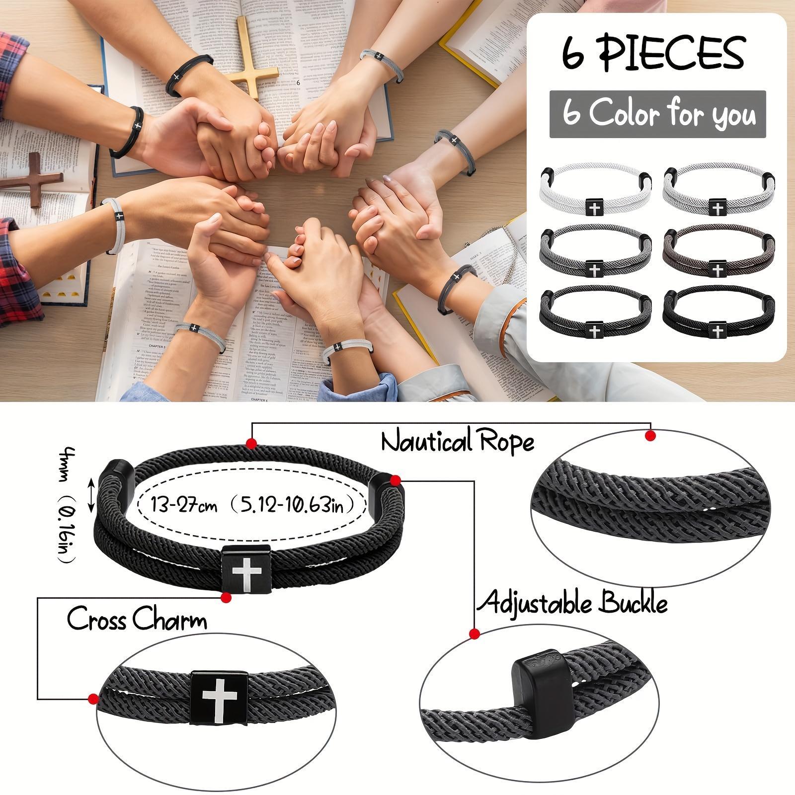 Adjustable Braided Cross-Knot Bracelet for Men Stylish Everyday Wear Ideal Birthday or Anniversary Gift for Boyfriend