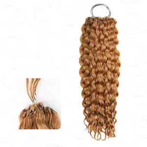 QVR Honey Blonde #27 Crochet Hair Water Wave/Body Wavr/Afro Kinky Curly/ Machine Made Feather Human Hair Extension #Tiktokblackfriday
