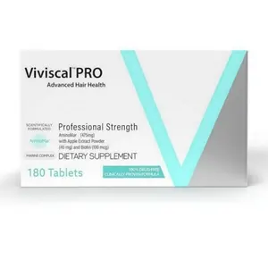 viviscal pro hair growth supplement Professional Strength Hair Growth Tablets For Men & Women 180 tablets Dietary Edible