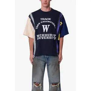 mnml Multi Paneled Track Tee - Multi