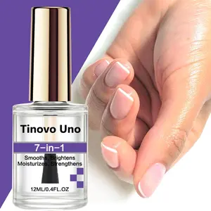 7 in 1 Super Shine Nail Hardener, Clear Nail Strengthener Liquid, Nail Strengthening Serum for Damaged Thin Nails, Nail Care Product for Women & Girls, Nail Care Solution