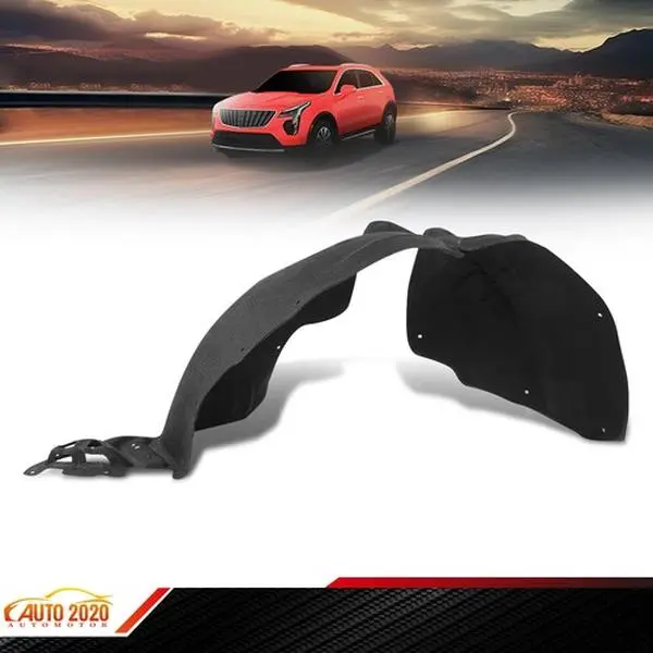 High Quality New Front Left Fender Liner, Easy Install, Direct Pricing by the Factory, GM1248306, Fit for 2019-2023 Cadillac XT4 (Front Driver Side)
