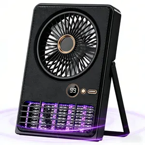 Joytutus 2 in 1 Portable Fan with Adjustable Wind Speed & Energy Saving Feature Also Acts as Mosquito Repellent Ideal for Camping and Picnics