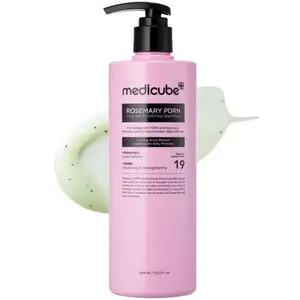 [Medicube] Rosemary PDRN Cooling Thickening Shampoo 400ml, Scalp & Hair Care Shampoo for Oily Scalp and Dry Hair, Rosemary PDRN Formula, 8.45 fl oz