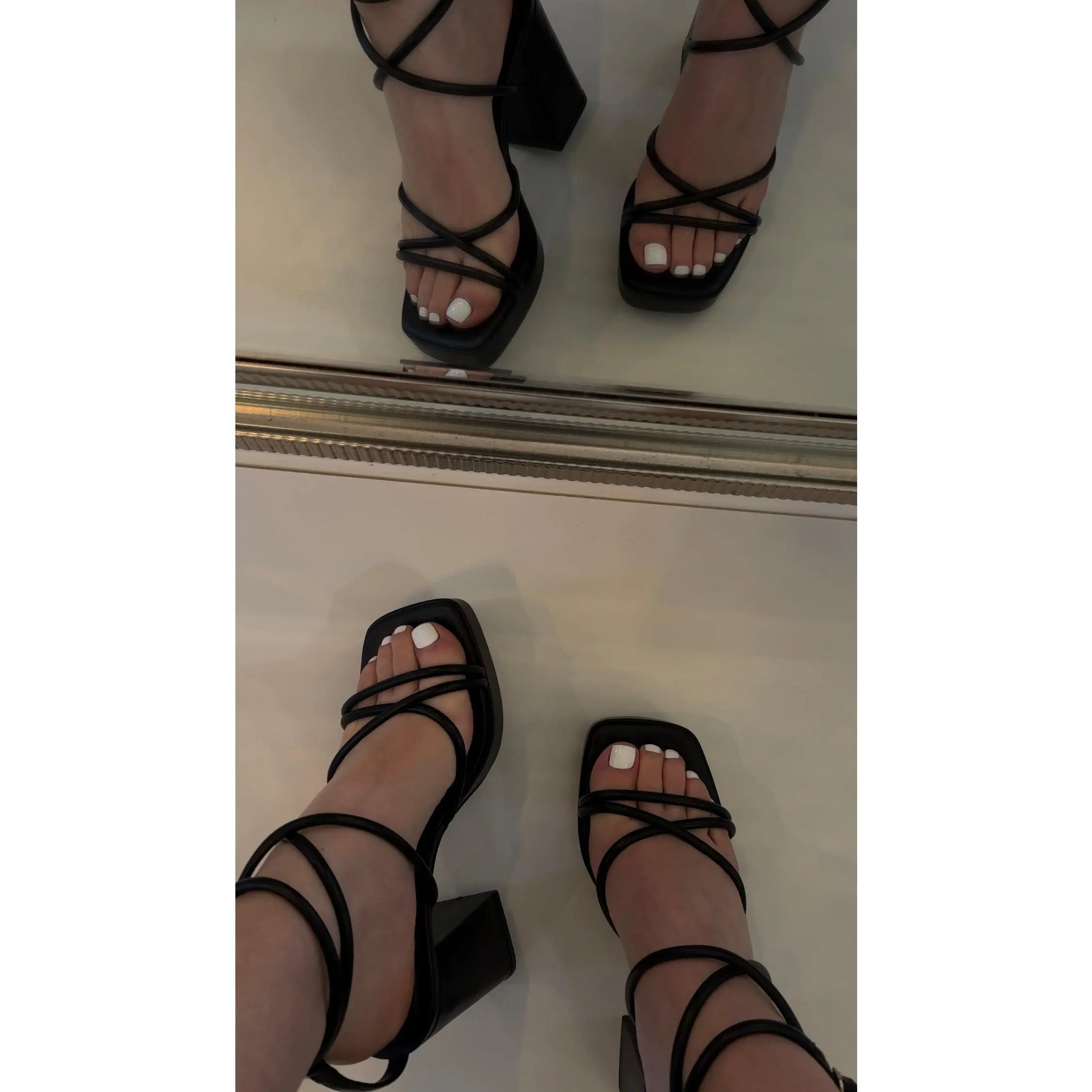 Taurus Comfort Ankle Strap Block Heel - Comfort Collection Block Heel