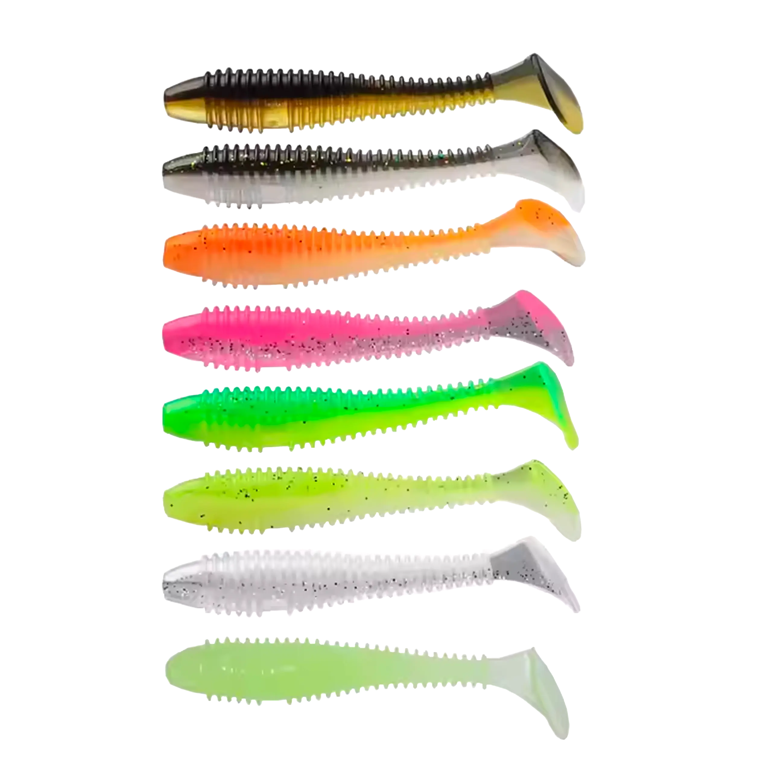 Salt Grabber soft paddle tails by Tag Em' Out