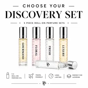 5pc Roll-On Discovery Set Oil Concentrates - Alcohol Free