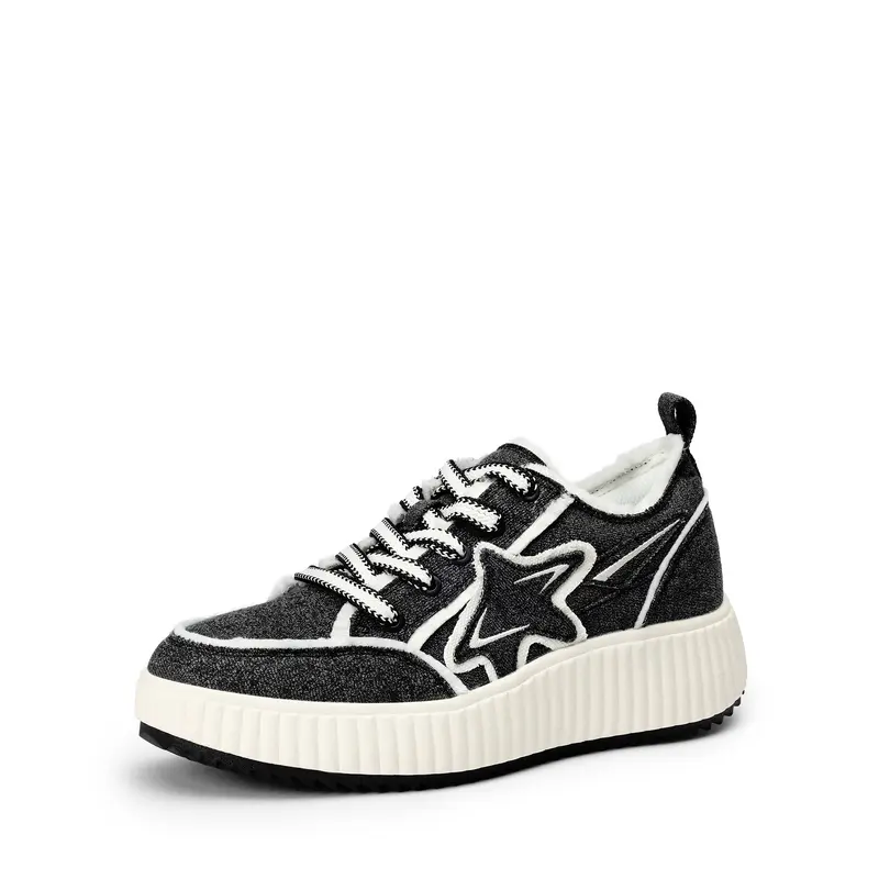 DREAM PAIRS Women's Chunky Platform Sneakers - Bold Sneaker Platform, Streetwear-Inspired Light Dual-Color Casual Trainers, Comfortable Walking Footwear