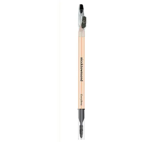 Niccktownsend EveryBrow Pencil - Universal Waterproof Brow Pencil with Coconut Oil for Effortless Lasting Definition