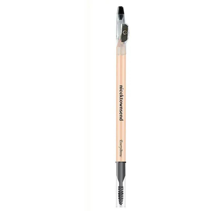 Niccktownsend EveryBrow Pencil - Universal Waterproof Brow Pencil with Coconut Oil for Effortless Lasting Definition