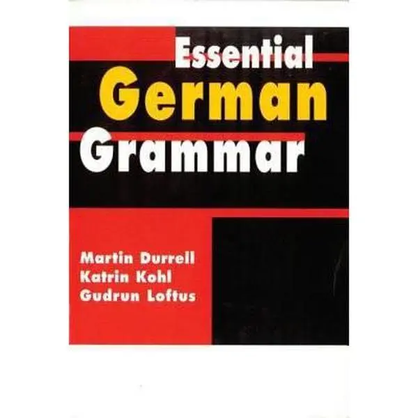 USED Book - Essential German Grammar (Essential Language Grammars) (Volume 1) by Martin Durrell (Paperback) - english