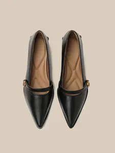 Women's French Vintage Mary Jane Shoes, Spring 2026 New Buckle High Heel Pumps, Square Toe PU Leather, Elegant Comfortable for Work and Parties