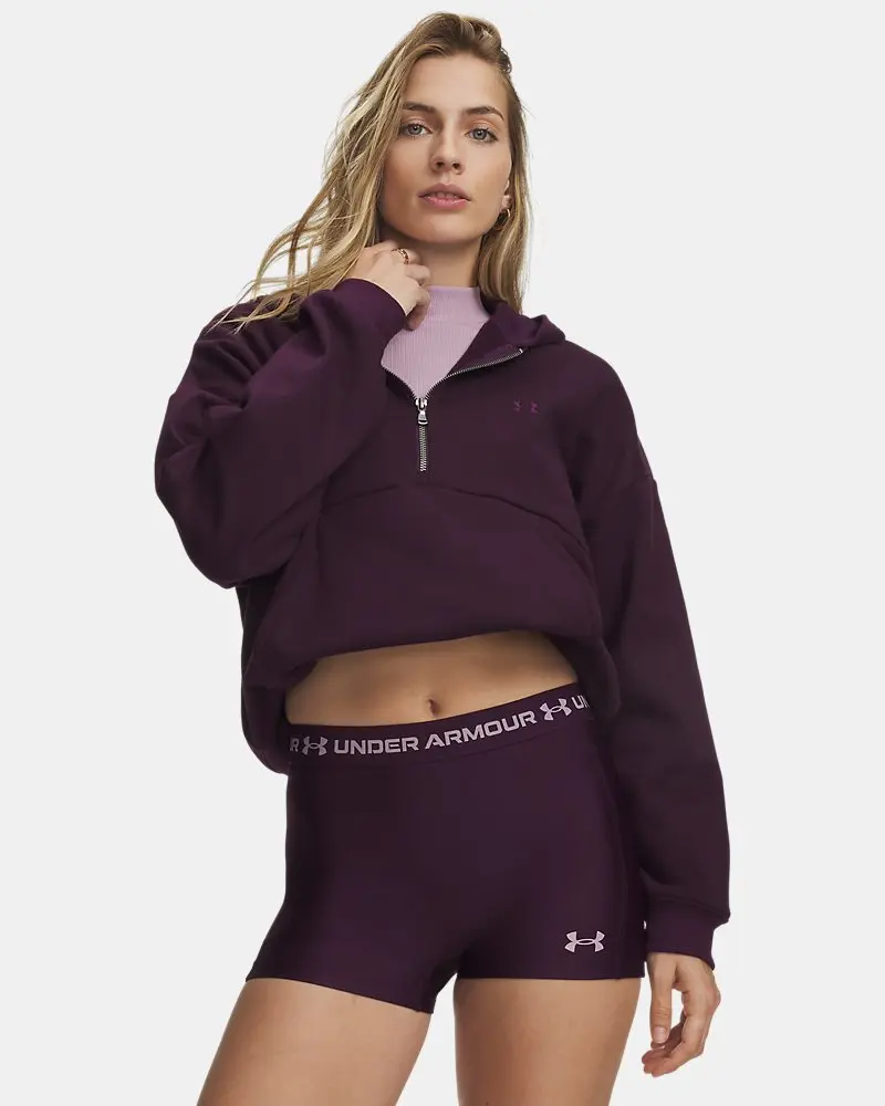 Under Armour Icon Fleece: Reinvented Women's ½ Zip Hoodie Under Armour Icon Fleece: Reinvented Women's ½ Zip Hoodie