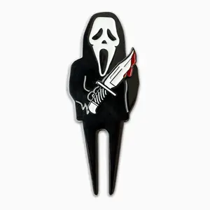 Prank Caller Golf Divot Tool and Magnetic Ball Marker