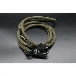 Brown/Green - Moss Brown - Upcycled Climbing Rope Dog Leash