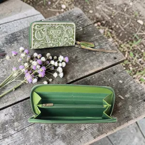 Western Wallet in Green