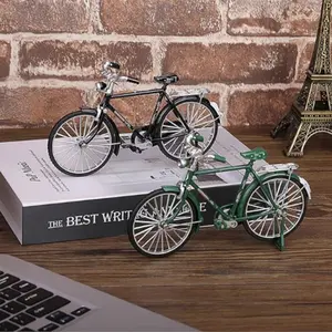 DIY Bicycle Model Kit, Office & Room Decoration, Halloween Valentine's Day Father's Day Gift, Enhances Hand-Eye Coordination, Educational Toy