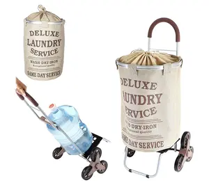 dbest products Stair Climber Laundry Trolley Dolly