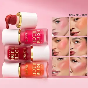 Long Lasting Liquid Blush, 1 Count Natural Look Blush for Daily Makeup, Lightweight Blush, Soft Color Shadow, Suitable for All Skins, Cosmetic, Beauty Cosmetics