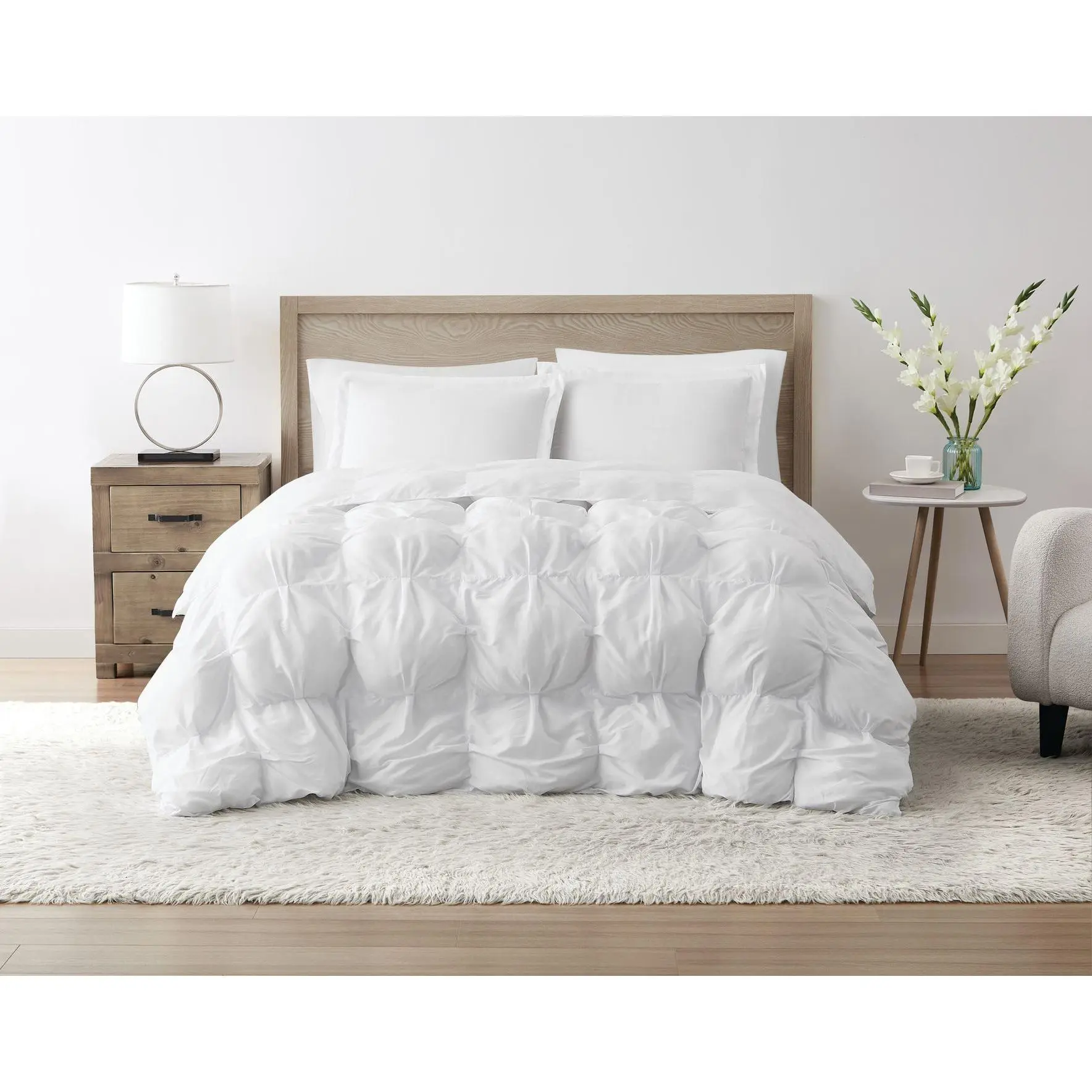 Truly Soft Oversized Puffer King 3pc ComforterSet