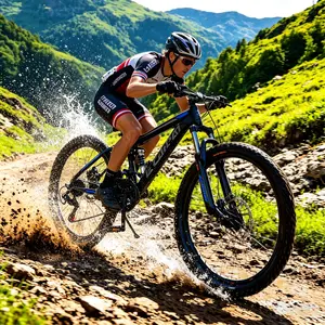 27.5 Inch Full Suspension Mountain Bike with 21-Speed & Disc Brakes