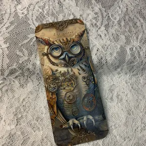Handmade laminated bookmarks