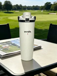 Owala FreeSip 30oz Golf Stainless Steel Insulated Water Bottle, Leak-Proof & BPA-FREE, Perfect For Sports Enthusiasts And Business Trips, Holiday Edition Water Cup fathersdaygift