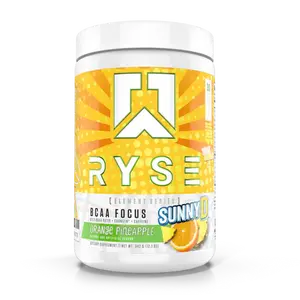 RYSE BCAA Focus Powder for Men and Women - BCAA Energy Supplement with Electrolytes, Natural Caffeine & Cognizin Supports - 30 Servings