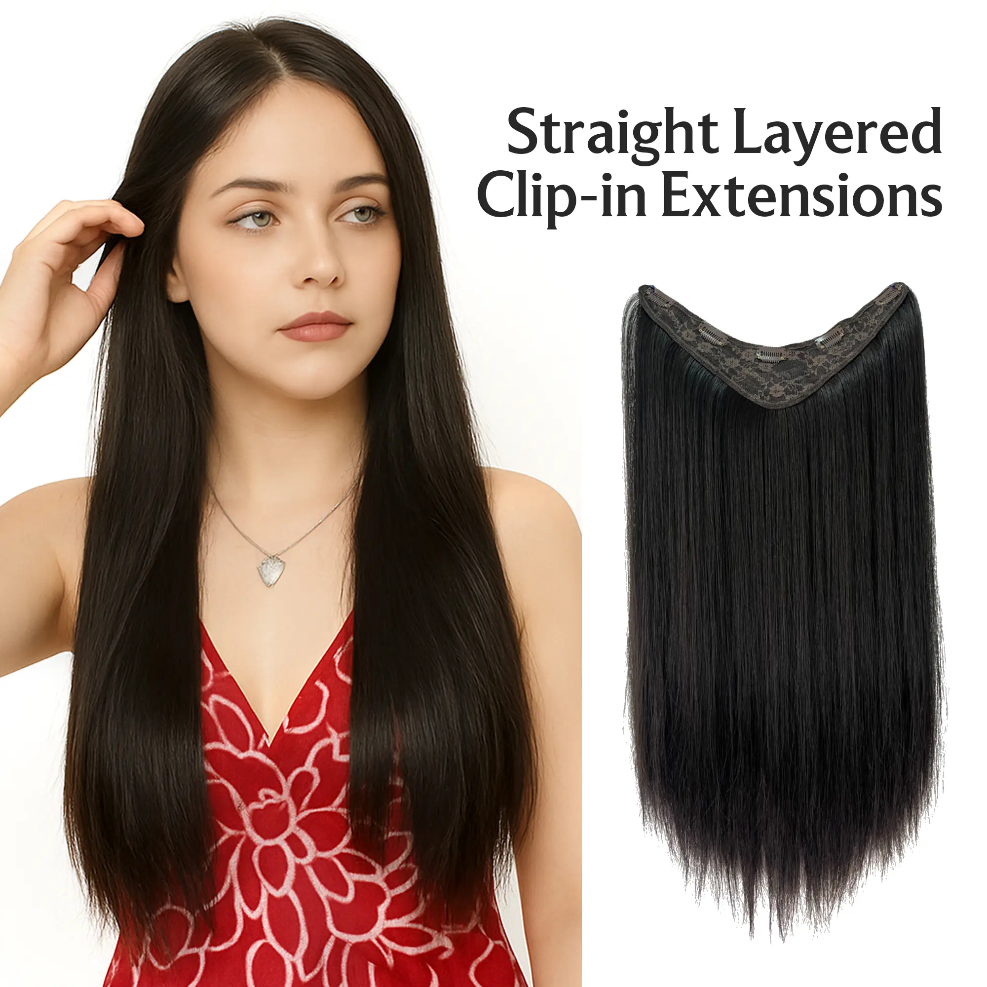 Hair Extension - Straight Layered