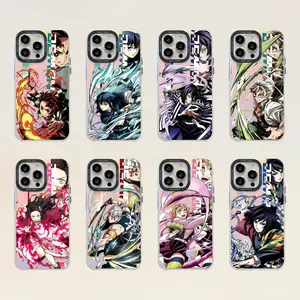 DS Anime-Style Color-Changing Case for iPhone 17 17AIR 17 PRO MAX 11 12 13 14 15 16 PLUS Perfect Fit Unique Design Dynamic Element Versatile Compatibility GN1-8