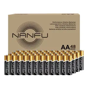 Nanfu Alkaline AA Batteries 48 Pack Accessories Nanfu Alkaline AA Batteries 48 Pack Accessories