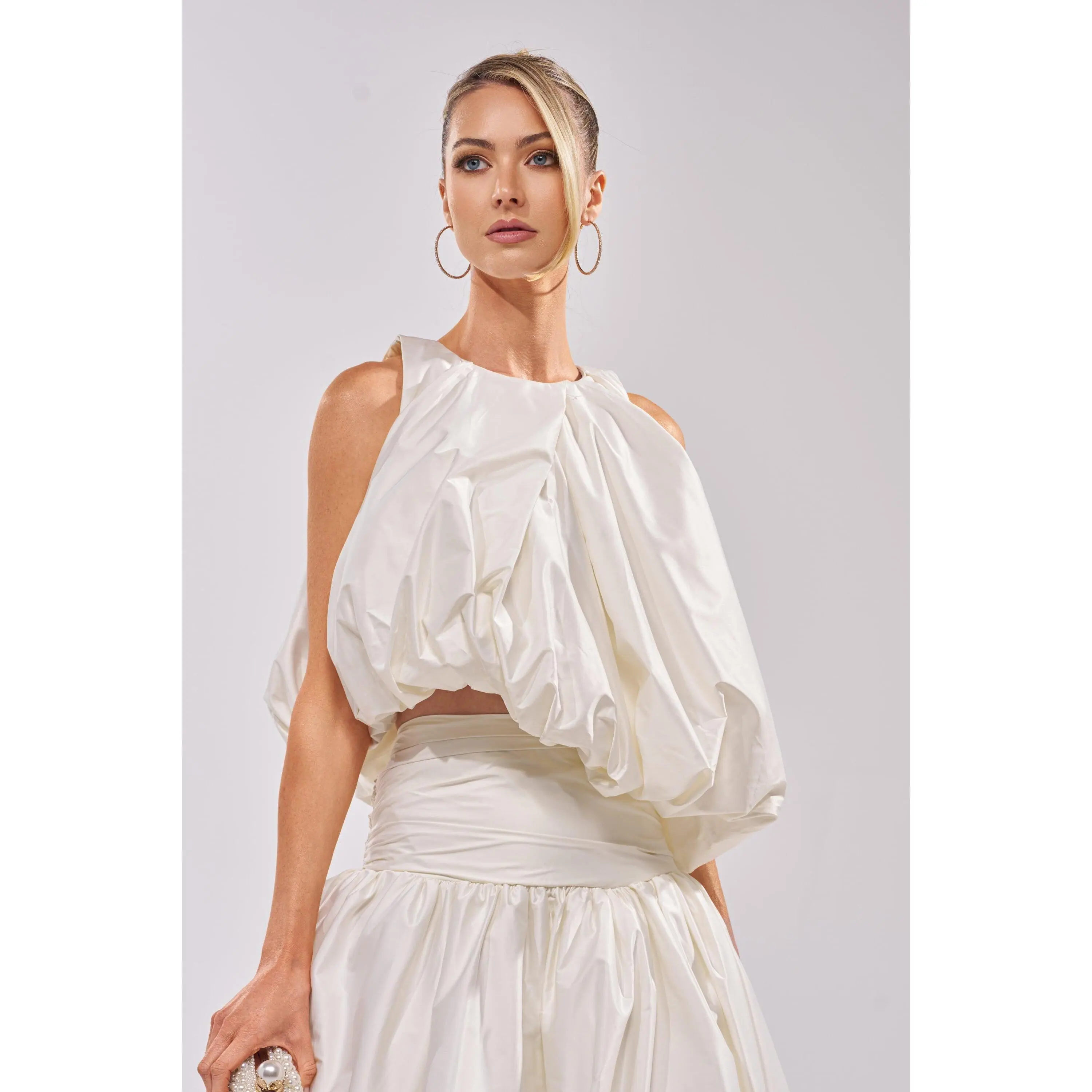 HEAD IN THE CLOUDS SLEEVELESS BLOUSE