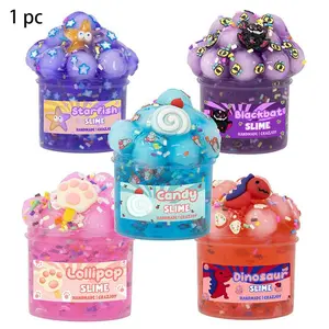 Coconut Slime Butter Slime Kit Bullhead Glue Decompression Crystal Mud, Suitable for Party Gifts