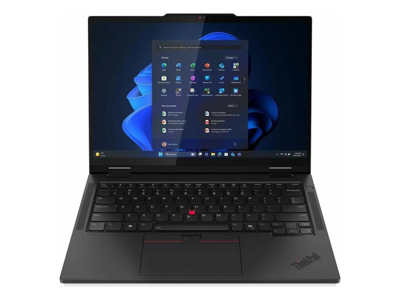 Lenovo ThinkPad T14s G1 14" Touchscreen Notebook - Intel Core Ultra 7 255U - 16GB - 512GB SSD - Intel Graphics - Windows 11 Pro - Webcam - Wi-Fi 7 - BT 21R30011US