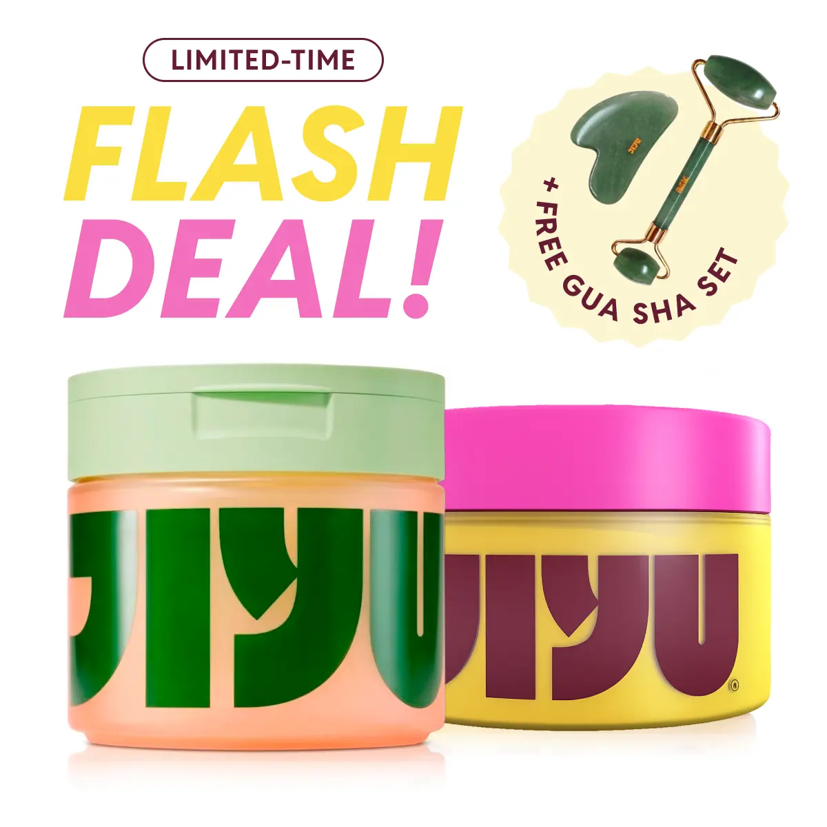 JIYU Glow Up Bundle - Toner Pads & NAD+ Moisturizer, Korean Skincare, NAD+, Anti Aging, Firming, Deep Hydration, Fade Dark Spots, Wrinkles, Brighten, Firm, Boost Elasticty